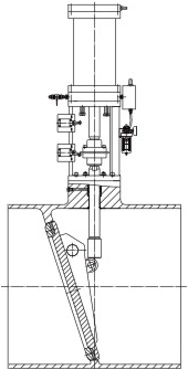 抽汽逆止閥結(jié)構(gòu)示意圖